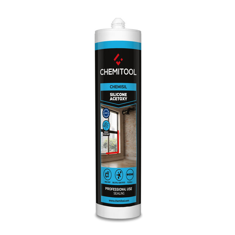CHEMITOOL Transparent Acetoxy Silicone Chemisil