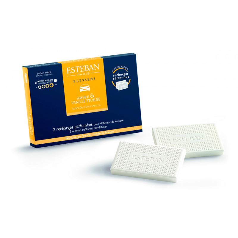 Recargas Perfumadas para Difusor de Coche 2x - Amber & Starry Vanilla Recargas Perfumadas para Difusor de Coche 2x - Amber & Starry Vanilla