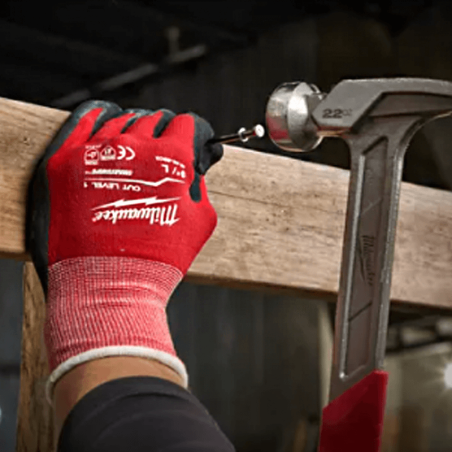 MILWAUKEE Cut Level 1/A Dipped Gloves