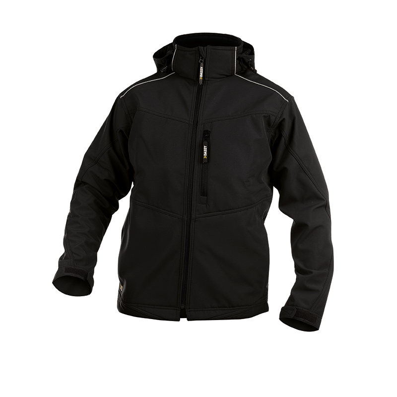 DASSY Tavira Softshell Jacket XS +/- 280 g/m² Black DASSY Tavira Softshell Jacket XS +/- 280 g/m² Black