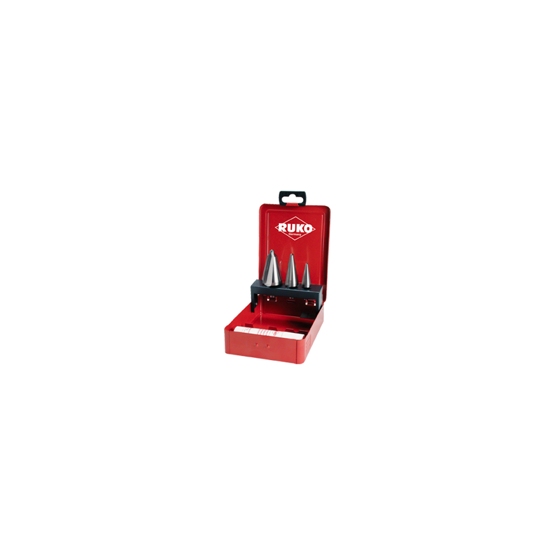 Jogo De Brocas Para Chapa HSSE-Co5 RUKO (Brocas Nº 1, 2 E 3 E 1 Lata De Pastade Corte De 30G- Caixa Industrial) Jogo De Brocas Para Chapa HSSE-Co5 RUKO (Brocas Nº 1, 2 E 3 E 1 Lata De Pastade Corte De 30G- Caixa Industrial)