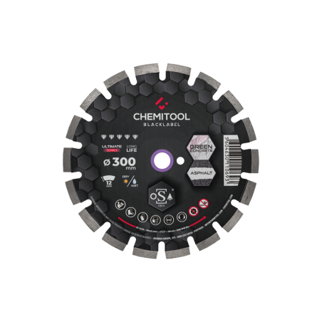 CHEMITOOL CUTTING BLACKLABEL Fresh Concrete Diamond Saw Blade Ø400