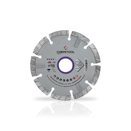 Disco Diamantado Segmentado 115mm Reforzado CHEMITOOL CUTTING