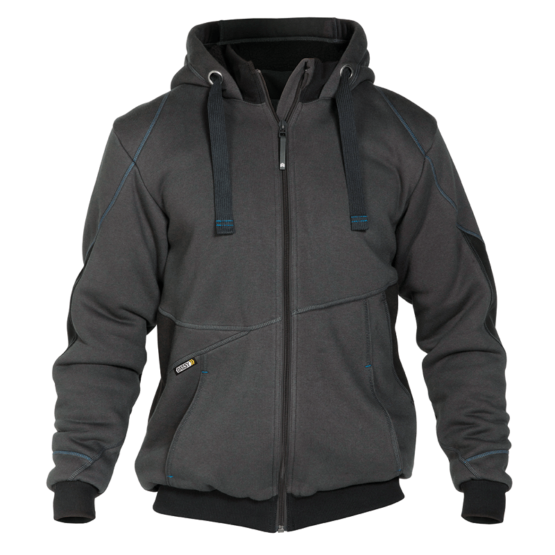 Casaco Pulse L +/- 290 g/m² Cinzento/Preto DASSY Casaco Pulse L +/- 290 g/m² Cinzento/Preto DASSY