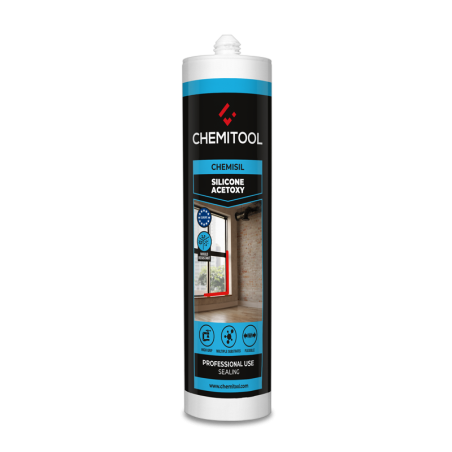 Chemisil Silicona Acética Blanco CHEMITOOL