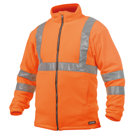 DASSY Kaluga High Visibility Fleece Jacket XL +/- 280 g/m² Fluo Orange