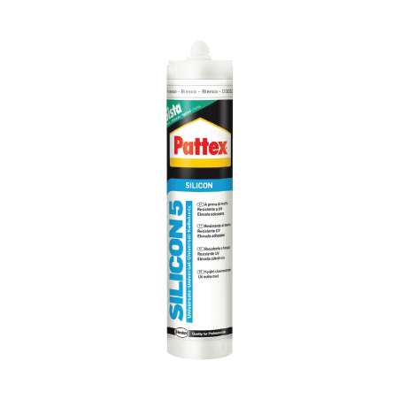 PATTEX Acetic Silicone 5 White 280ml