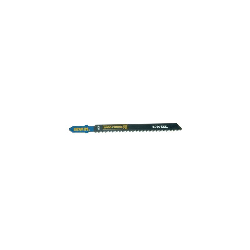 Folha para Serra para Corte de Madeira com Haste em T IRWIN HCS, 115 mm, Rescisão Progressiva 8-13 TPI, T234X (5un.) Folha para Serra para Corte de Madeira com Haste em T IRWIN HCS, 115 mm, Rescisão Progressiva 8-13 TPI, T234X (5un.)