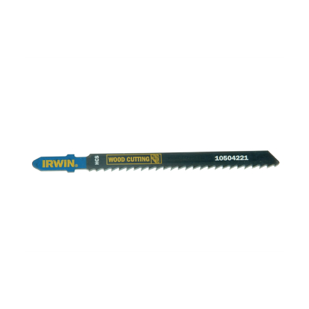 Folha para Serra para Corte de Madeira com Haste em T IRWIN HCS, 115 mm, Rescisão Progressiva 8-13 TPI, T234X (5un.)