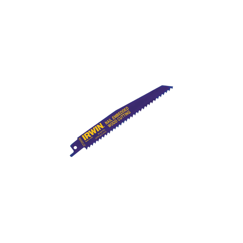 Folha Bimetálica para Serras para Corte de Madeira com Metal Cravado IRWIN 156R 12'/300 mm 6 TPI (5un.) Folha Bimetálica para Serras para Corte de Madeira com Metal Cravado IRWIN 156R 12'/300 mm 6 TPI (5un.)