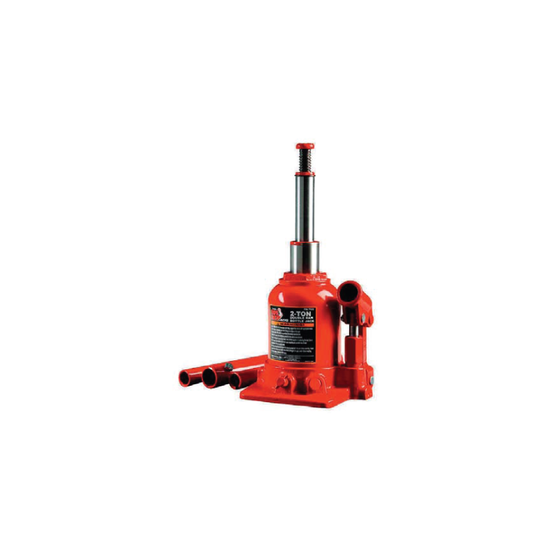 Macaco de Garrafa 2 Ton. Duplo Pistão - FTX0202 FORTEX Macaco de Garrafa 2 Ton. Duplo Pistão - FTX0202 FORTEX
