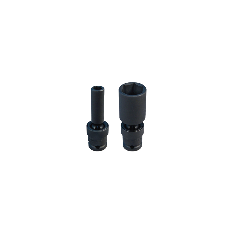 KING TONY 22mm 1/2'' Long Imperial 6 Points Impact Socket with Joint 91mm KING TONY 22mm 1/2'' Long Imperial 6 Points Impact Socket with Joint 91mm