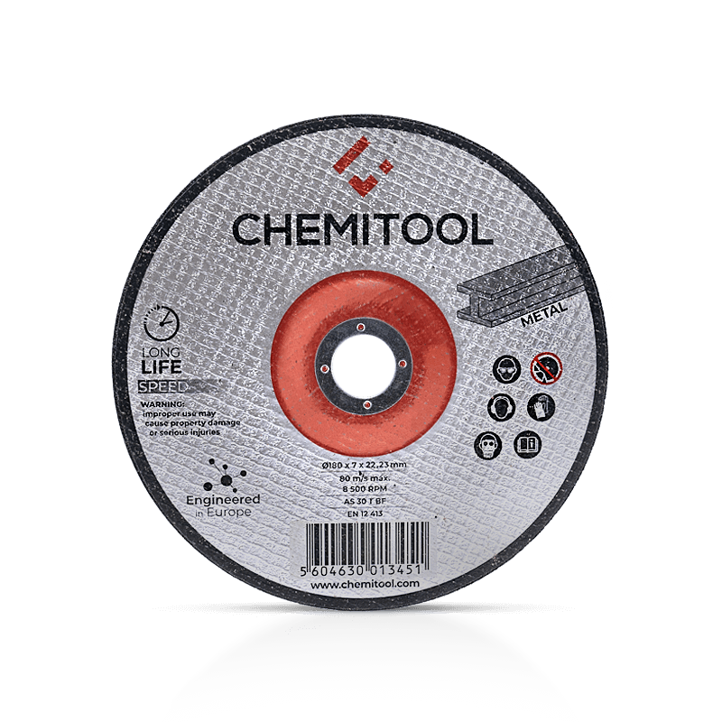 CHEMITOOL Metal Grinding Disc Ø180 CHEMITOOL Metal Grinding Disc Ø180