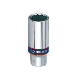 Chave de Caixa Longa Hexagonal 3/8' 22mm KING TONY