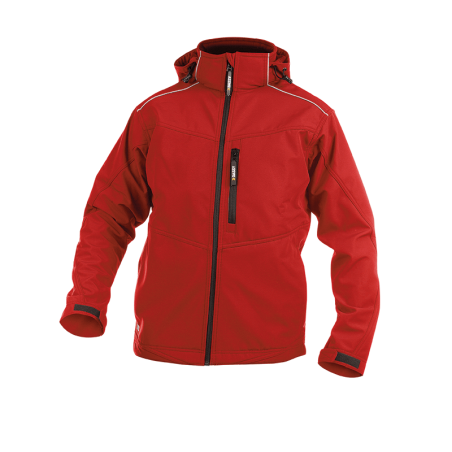 DASSY Tavira Softshell Jacket S +/- 280 g/m² Red