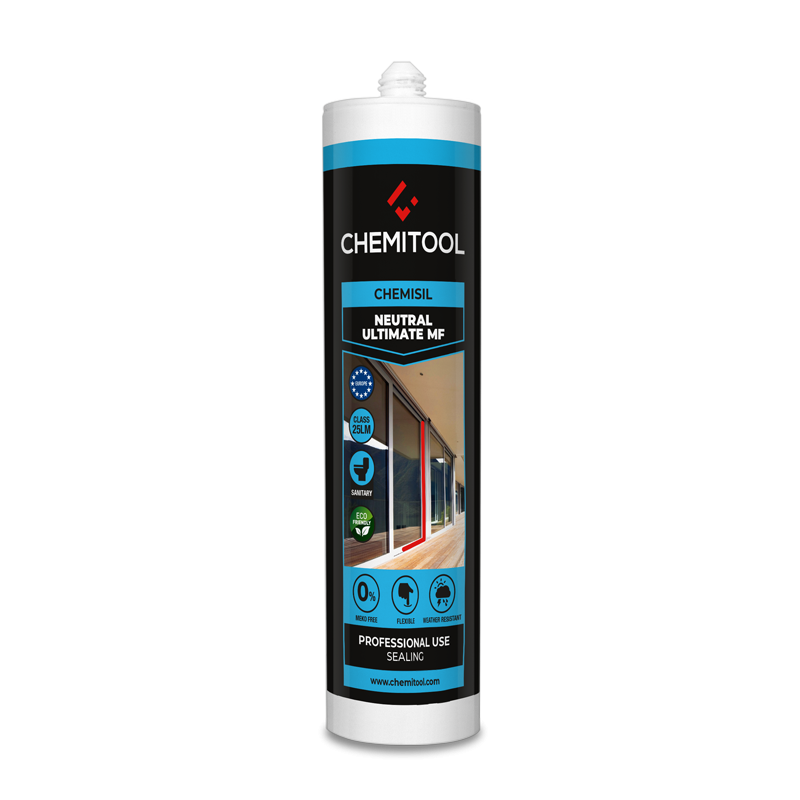 Silicone Neutro Ultimate MFCHEMISIL Castanho RAL8014 300ml CHEMITOOL CHEMICALS Silicone Neutro Ultimate MFCHEMISIL Castanho RAL8014 300ml CHEMITOOL CHEMICALS