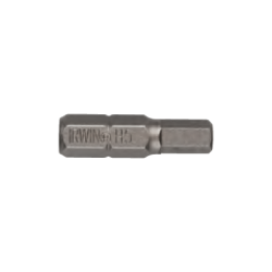Ponta Hexagonal para Aparafusadora IRWIN 4 mm Ø6,35 mmx25 mm (10un.)